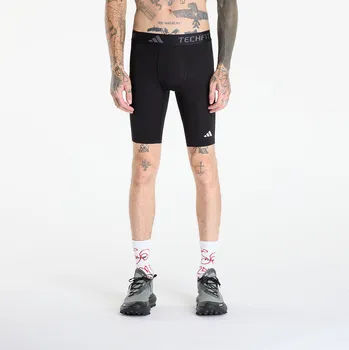 Pánské oblečení Šortky adidas TECHFIT Compression Training Short Tights Black M