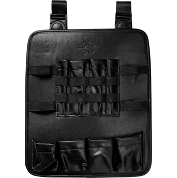 Kadeřnické nůžky Profesionální barber vesta Cera Professional Barber Pro - černá (453659) + dárek zdarma