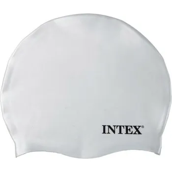 Plavecká čepice Plavecká čepice pro dospělé Silikonová Intex bílá