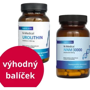 Tělové mléko Zvýhodněná sada NNM N-Medical a UROLITHIN Výhodná nabídka 2 produktů se slevou 5 % + Vánoční AKCE – náušnice Swarovski jako DÁREK!