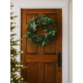 Vánoční dekorace Sinsay - Dekorativní vánoční věnec - vícebarevná - 998GH-MLC - 998GH-MLC-ONE