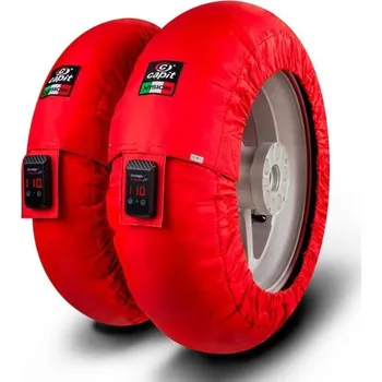 Sada na opravu pneumatiky Nahříváky pneumatik CAPIT Suprema Vision M/L (115-120-125/17” / ≤180/55/17”) Red