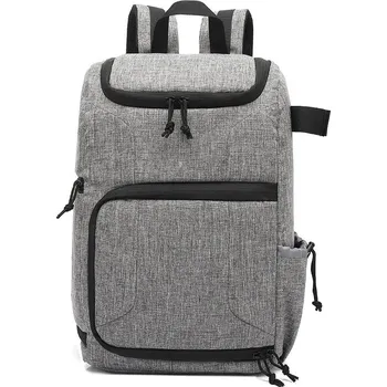 Ochrana fotoaparátu a videokamery Multifunkční vodotěsný batoh na fotoaparát, fototechniku, šedý, 43 x 29 x 15 cm