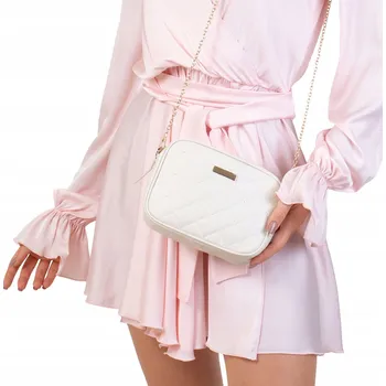 Kabelka Kabelka přes rameno Alessio , eko kůže bílá