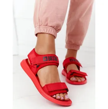 Dámské sandále Women's Sport Sandals Big Star HH274A027 Red 36