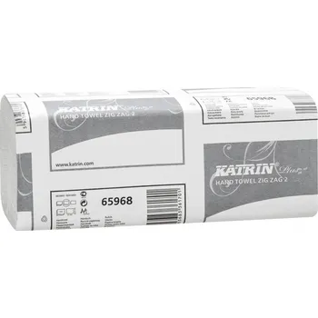 Ručníky pap. Z-Z Katrin Plus 2vrs. bílé celuloza 20x150ks=3000ks