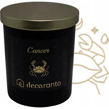 Svíčka Sójová vonná svíčka Znamení zvěrokruhu RAK CANCER 300 ml Přírodní svíčka