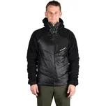 Pánská zateplená turistická mikina se zipem NORTHFINDER-EMERYTH-270blackblack Černá XL