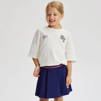 Dívčí sukně Reserved - Hladké šortkové sukně - tmavomodrá - 679FW-59X - 679FW-59X-128