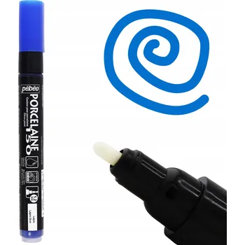 Speciální výtvarná barva Fix na porcelán Porcelaine 150 - Pébéo - Modrá