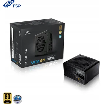 Počítačový zdroj Stolní zdroj FSP ADVAN GM PCIe 5.1 ATX 3.1 ATX 850W, 80+ Gold BOX