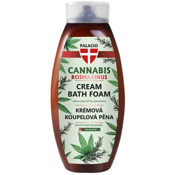 Koupelová pěna Krémová koupelová pěna s originální kombinací kvalitního konopného oleje a podmanivou vůní rozmarýnu.