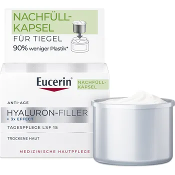Pleťový krém Eucerin denní krém na obličej s SPF15, náhradní náplň, 50 ml
