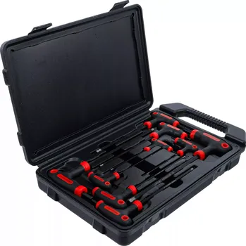 Klíč Zástrčné šestihranné klíče (inbus) Kraftmann 2 ÷ 10 mm s T-rukojetí BGS107882. Sada 9 dílů (BGS 107882 Zástrčné šestihranné klíče Kraftmann 2 ÷ 10 mm s T rukojetí. Sada 9 ks)