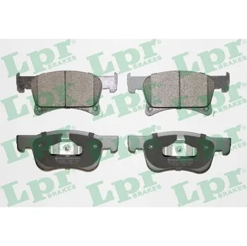 Brzdová destička Sada brzdových destiček, kotoučová brzda LPR 05P1958