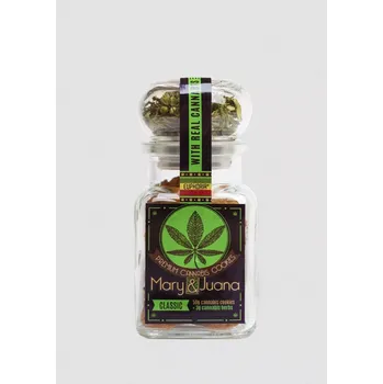 Konopné sušenky, 50g, konopí ve víčku 3g