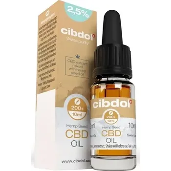 CBD Využijte síly konopí s 2,5% CBD Olejem z konopných semínek od Cibdolu. Tato zcela přírodní kombinace za studena lisovaného oleje z konopných semínek a full-spectrum CBD vám dodá autentickou zkušenost s konopím.