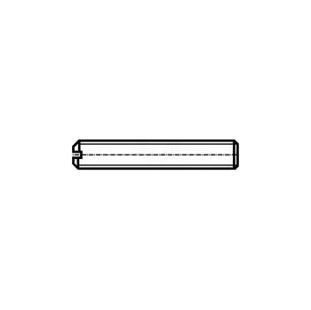 Spojovací materiál Šroub M3x40 DIN 551 Hlava bez hlavy plochá ocel zinek 0,4mm