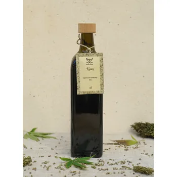 Rostlinný olej Dobré Konopí Konopný olej ze semen 1000 ml