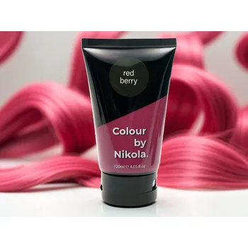 Barva na vlasy Colour by Nikola Colour by Nikola 120 ml červená