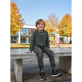 Chlapecké tričko Sinsay - Tričko s dlouhými rukávy - šedá - 030FT-90X - 030FT-90X-98