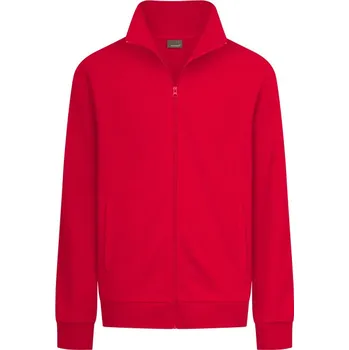 pracovní mikina Promodoro Mikina Promodoro 5290, pánská COT405290u3502-fire red M Červená ohnivá