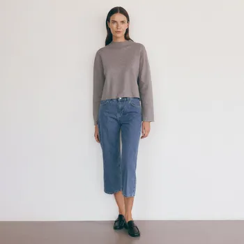 Dámské džíny Reserved - Džíny culottes - modrá - 563CY-55J - 563CY-55J-36