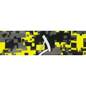 Sportovní čelenka Pánská čelenka premium ALTISPORT VOJ/ALM011CEL01 ČERNOŽLUTÁ S