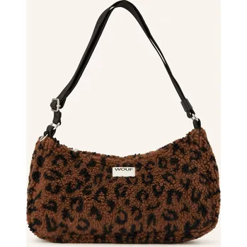 Kabelka Wouf Dámská Taška Přes Rameno Simona, hnědá / stříbrná /...