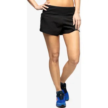 Dámské kraťasy Dámské kraťasy Inov-8 TrailFly Ultra 3 2in1 Short - bk/teal 34 (XS)