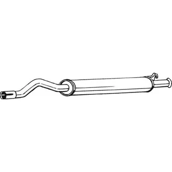 Výfukový systém Střední tlumič výfuku BOSAL 105-159