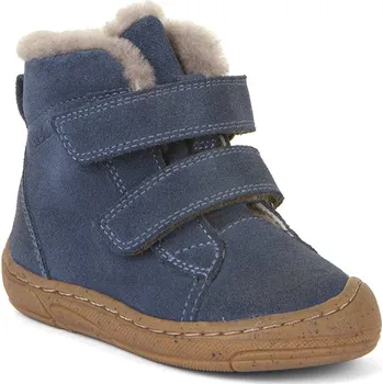 Chlapecké tenisky FRODDO dětská zimní obuv MINNI SUEDE denim G2110141-6 Velikost: 23