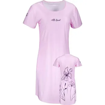 Dámské prodloužené triko premium ALTISPORT VOJ/ALW075SAT02 LIGHT PINK XXXL