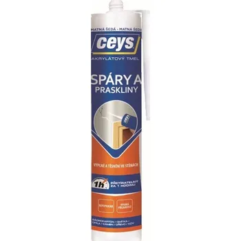 Tmel CEYS AKRYL SPÁRY A PRASKLINY MATNÁ ŠEDÁ 280ML 42505601