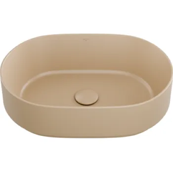 Umyvadlo Besco Lova Cera-Line 46 umyvadlo na desku, mokka