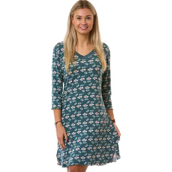 Dámské noční prádlo Dámská noční košile jemná 1D1697 zelená l