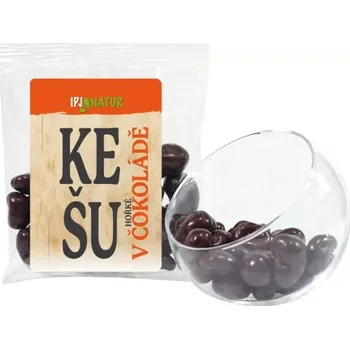 Kešu v hořké čokoládě 100g IPJ NATUR