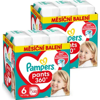 Plena PAMPERS Pants vel. 6 (264 ks)