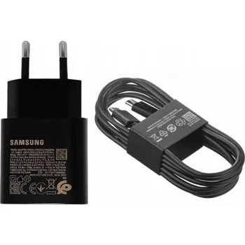 Síťová nabíječka Samsung USB typ C pro Samsung 3000 mA 5 V 0012 černá