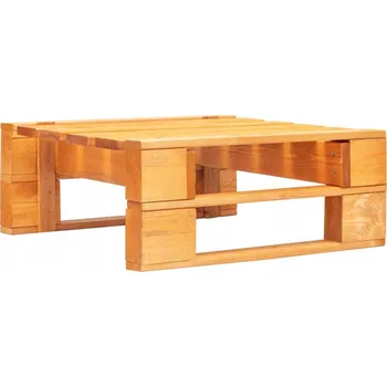 Zahradní stolička z palet, dřevo, medová barva