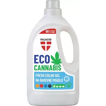 Prací gel PALACIO EcoCannabis Fresh Color prací gel 1,5l