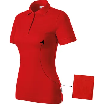 Pánské tričko MALFINI, a.s. MALFINI RESIST HEAVY POLO R21 dámská polokošile Barva: červená, Velikost: XL