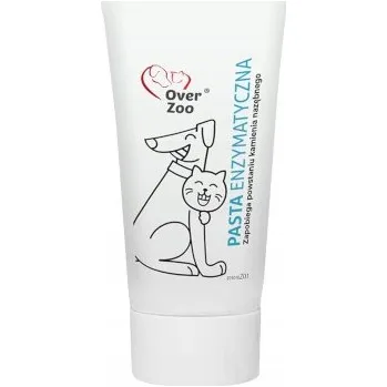 Dentální hygiena Over Zoo Enzym Dent zubní pasta pro psy a kočky 100g