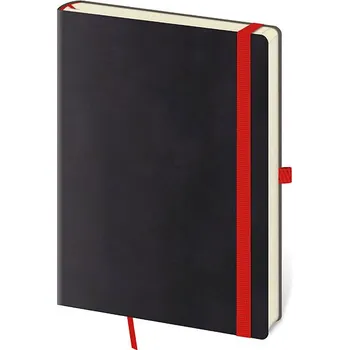 Zápisník HELMA 365 Flexies Black tečkovaný, A5