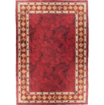 Koberec Koberec CRYSTAL PRINT červený / černý