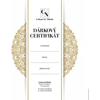 Vlasová regenerace Dárkový poukazv hodnotě 7000 Kč