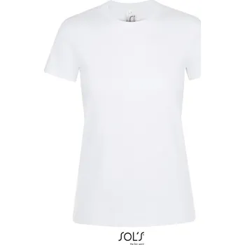 pracovní tričko SOL's Collection Tričko Regent Women, krátký rukáv, dámské COT251825agn02-absolute wh M Bílá absolutně
