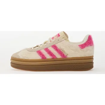 Dámská obuv Tenisky adidas Gazelle Bold W Crew White/ Shock Pink/ Gold Metallic EUR 36 2/3