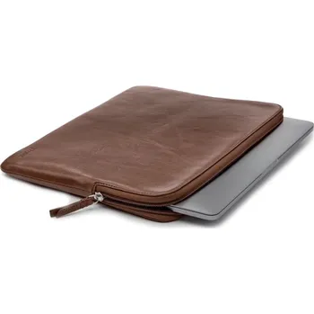 Pouzdro na mobilní telefon Pouzdro na MacBook Pro 14" Trunk, Kožené, Hnědé, TR-LEAALSPRO14-BRW