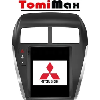 Autorádio TomiMax Mitsubishi ASX TESLA style Android 14 autorádio s WIFI, GPS, USB, BT HW výbava: 4 Core 2GB+32GB LOW - Model auta: Mitsubishi ASX TESLA style, Velikost obrazovky: Dotyková obrazovka: 9,7"